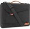 DOMISO 17-17.3 Zoll Laptop Tasche Aktentasche Umhängetasche Kompatibel mit 17.3 Dell/HP Pavilion 17/ProBook 470/MSI GS73VR Stealth PRO/Lenovo/Acer/ASUS,Schwarz