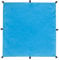 CelinaSun Sonnensegel PES UPF 50+ Outdoor Quadrat 3 x 3m blau Sonnendach Backpacking Zeltplane Ultraleicht Tragebeutel