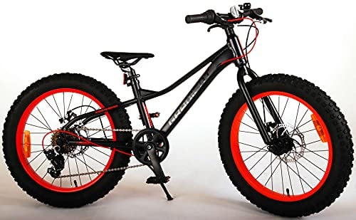 Volare Unisex-Youth 22070 Kinderfahrrad, Orange, Rot, Schwarz, Kleinkind