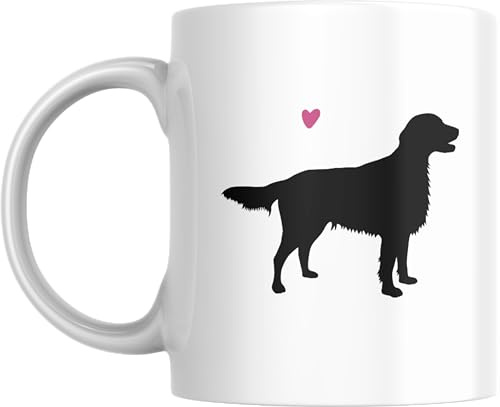 Tasse Flat Coated Retriever (Schwarz)