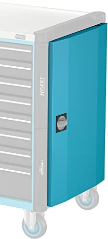 Hazet Porta Laterale, Chiudibile a Chiave 179N-21D per Pannello Laterale Destro O Sinistro per Carrello Da Officina Hazet 179Nxxl-8D Apertura per Cavo Nella Porta, Incl. 2 Chiavi