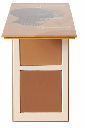 Juvia's Place Duo Bronzer Tan, Soft Matte Bronzer Powder Face Makeup