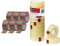 Tesapack 64014 en Paquet de 6 - Ruban Adhésif à déroulement silencieux - Marron - 6 Rouleaux de 66 m x 50 mm & Scotch Ruban Adhésif Transparent 508-10 Rouleaux - 15mm x 33m