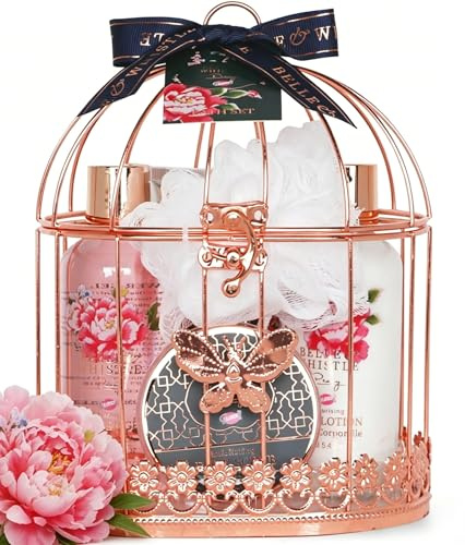 GLOSS ! Coffret Bain – Soin & Relaxation – Parfum Floral – Idée Cadeau Tendance – Cage