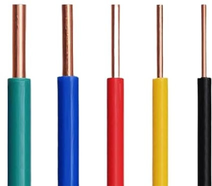 GatherTOOL 1m/2meter BV Household Single-core Single-strand Flame Retardant Wire 15AWG/ 13/18/ 17/11 /6 AWG Pure Copper Core Hard Wire 1.5/2.5/ 4MM (Color : Black, Size : 2.5MM 13 AWG 2 meter)