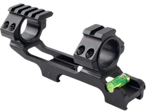 1Inch/30mm Anello Ottico Picatinny Weaver 21mm Rail con Bolla di Livello Scope Mount