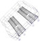 FIGEVIDA Cestello inferiore Lavastoviglie Compatibile per C00275698, C00056397 ARISTON HOTPOINT