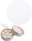 Set of 5 Round Silicone Steamer Mesh Mats - Non-Stick, Heat-Resistant Steamer Liners for Dumplings, Baking, and Steaming - Multi-Purpose Pastry Mat
