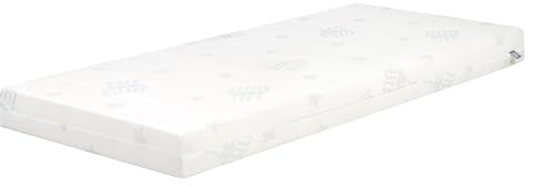 roba Babymatratze 70 x 140 cm safe asleep® - Comfort Air Roll - Matratze für Baby- & Kinderbetten mit hochwertigem Jacquard Bezug - Gelochter Matratzenkern