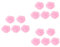 Ciieeo 15 Stk Rosenkerzenlicht Kerzen Zum Schwimmen Wasserschwimmkerzen Wasserrosenkerzen Rose Kerze Schwimmende Rosenkerzen Blumenkerzen Rosa Wasserkerze Sonnenblume Paraffin