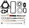 CWOQOCW Joints de réparation 7135-110 pour pompe à injection diesel pour Lucas Roto, pompes à seringue rotatives 3, 4 et 6 cylindres