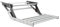 HuKaiL Manuelle Wohnwagen Trittstufe, 55cm Doppeltrittstufe Wohnwagen lkw Zubehör mit 150Kg Tragfähigkeit, Camping Einstiegstufe Wohnmobiltrittstufen RV Steps für Wohnmobile, Reiseanhänge, 54*45.5cm