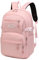 Clufar Schulrucksack Teenager Mädchen Pink Wasserdicht Schulranzen Mädchen 3. Klasse Rose Leicht Laptop Rucksack Schule Jungen Schultasche Schoolbag Multi-Tasche Schultaschen Schulrucksäcke Pink