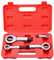 Zoomtools 4 Pcs Heavy Duty Nut Splitter Broken Damaged Stuck Removal Tool,Nut Removal Splitting Tool