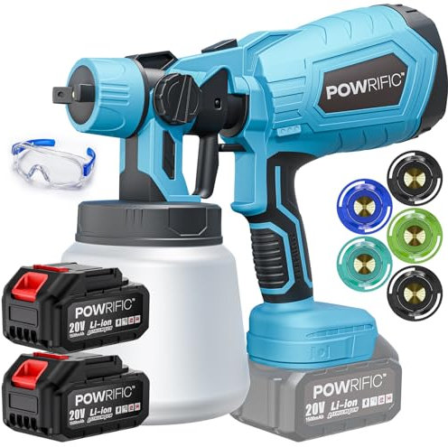 POWRIFIC 20V Cordless Paint Sprayer Kit
