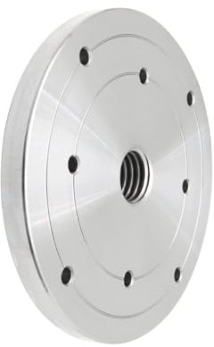 Piastra frontale per mandrino per tornio per legno, M33 x 3,5 mm, flangia filettata M18-2,5 mm, diametro 100 mm, presa potente per utensili di tornitura e accessori per la lavorazione del legno