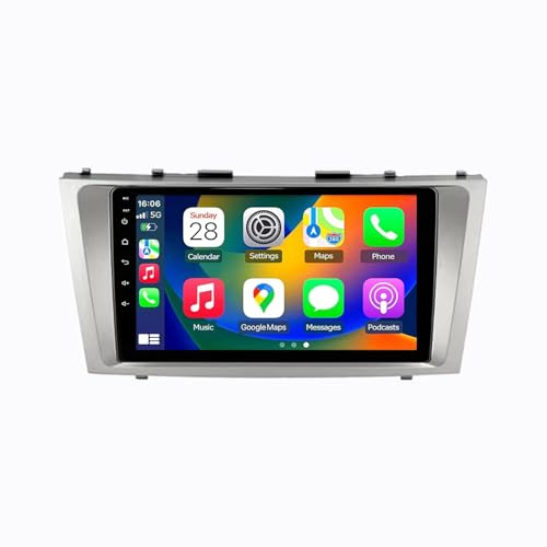 9'' Double Din sat nav car screen Android 15 car radio for Mazda 6 6(GH) RUI 2008-2015 with GPS BT FM radio rear view camera Mirror Link Multimedia-Player(6+128G)