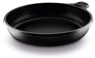 CASTEY - Sartén de Inducción Castey, Modelo F2-I18, Tamaño 18 cm, Aluminio y Sin Mango, Revestimiento Antiadherente, sin PFOA, Base Full Induction, Apta para Todas las Cocinas