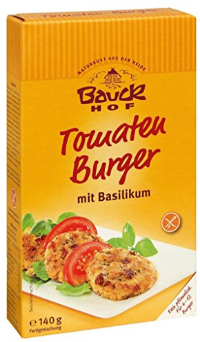 Bauckhof Tomaten-Basilikum-Burger (140 g) - Bio