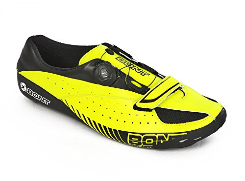 Bont Blitz Cycling Road Shoe: Euro 41 Neon Yellow/Black by BONT