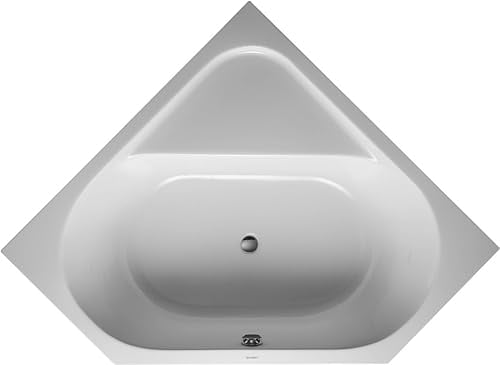 Duravit d-code Eckbadewanne, 1400 mm, 140 l, Weiß