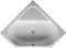 Duravit d-code Eckbadewanne, 1400 mm, 140 l, Weiß