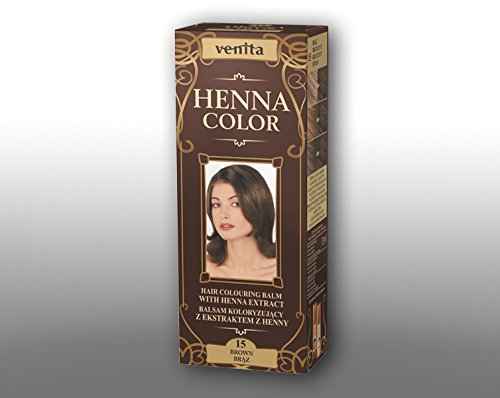 Venita - Henna Color Balm - 100% Natürlich - 21 Farben Verfügbar - Einfache Anwendung - Natürliches und Glänzendes Finish, Bronze - 75ml