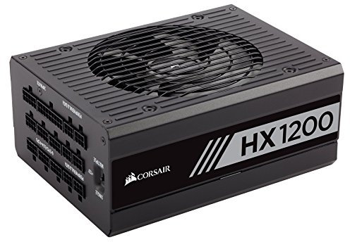 Corsair HX1200 1200W ATX Negro unidad de - Fuente de alimentación (1200 W, 100 - 240, 47 - 63, 150 W, 1200 W, 150 W)