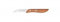 Couteau de cuisine LA FOURMI OLIVIER EPLUCHETTE BOIS REF 10534 OL code 2981