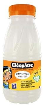 cléopâtre vi250 vinyl' Ecole – Flacone di colla vinilica 250 g bianco