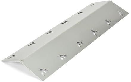 Grillrost.com Das Original Copribruciatore in Acciaio Inox - 410x140 mm - Extra Resistente 1,5 mm - Adatto a Molti Barbecue