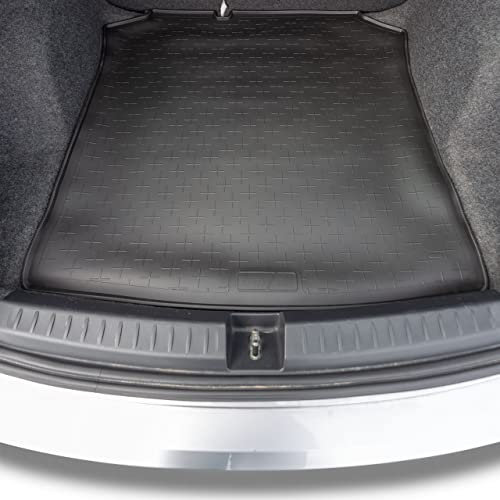 Travall Kofferraum Schutzmatte für SEAT Ibiza (2017-) [Kombi] Auto Zubehör Innenraum Antirutsch Kofferraumschutz 100% Passgenau Kofferraummatte Antirutschmatte Gummimatte Robuste Pflegeleichte