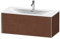 Duravit XViu 4035 Waschtischunterbau wandhängend, 1 Auszug, für Waschtisch Viu 234410, 1010x480 mm, Farbe (Front/Korpus): Champagner matt/amerik.nussbaum - XV40350B113