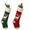 2er Nikolausstiefel zum Befüllen Und Aufhängen Weihnachtsstrümpfe Socken Kamin Christmas Stockings Personalisiert Nikolausstrumpf Weihnachtsdeko