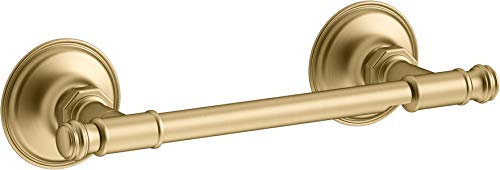 Kohler K-26502-2MB Eclectic Toilettenpapierhalter, gebürstetes modernes Messing