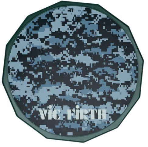 VIC FIRTH VXPPDC06 Practice Pad 6 aus Silikon Digital Camo