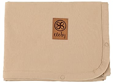 Cloby CBY-UVB-SB multifunktionale Babydecke mit UV-Schutz (UPF 50+) Sandy beach beige