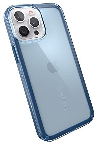Speck Products Gemshell iPhone 13 Pro Max/iPhone 12 Pro Max Case, Glass Navy/Winter Navy