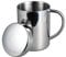 IMEEA 13.5oz/400ml Camping Mug Coffee Mug Cup Double Wall Stainless Steel Drinking Mug with Lid for Home Office Camping Picnic