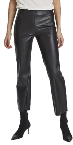 Soaked in Luxury Damen Slkaylee Pu Kickflare Pants Hose