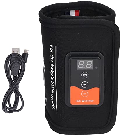 Milk Bottle Warmer Bag Constant Temperature Quick Heating USB Insulated Baby Bottle Warmer for Home Car
