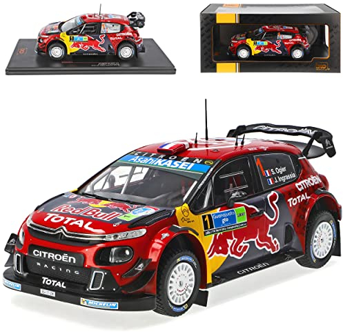 Ixo Citroen C3 WRC Rally Mexico 2019 Ogier Ingrassia 1/24 Modell Auto Modellcarsonline Modell Auto