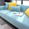 JJRETGY Sofabezug Chenille 1 2 3 4 Sitzer, Ecksofa L Form Sofaüberwurf, rutschfeste Sofabezüge, Warmer Super Weicher, Waschbare Sofabezug für Haustiere (Hellblau,90X180cm)