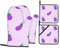 Ofenhandschuhe und Topflappen-Sets, Küchenofenhandschuh und Topflappen, 4 Stück, zum Backen von Grill, Auberginen, Gemüse, Obst
