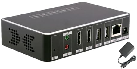 youyeetoo ENC1-V3 4K HDMI Encoder & Decoder für Live-Streaming, HDMI-Videokonvertierung für kompatible Multi-Plattform, Unterstützung für SRT und NDI (Bildschirmaufzeichnung/Übertragung)