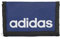 adidas Unisex LINEAR Wallet, Dark Blue/White, One Size
