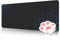 FAIRYGATE Schreibtischunterlage,Mauspad Multifunktionales Office Mousepad Laptop Schreibunterlage,Tisch-Schutz Unterlage für Büro/Home(Schwarz) B6004-M
