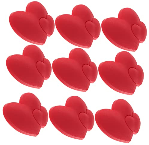 GRADENEVE 30pièces Décorations De Paille Coeur Pour Fête Été Accessoires Réutilisables Pour Mariage Et Anniversaires