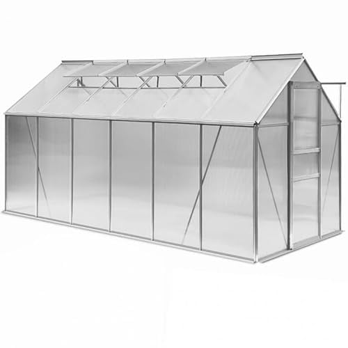 Ezooza Serra in policarbonato alveolare 4 mm Toby 190 x 380 cm