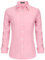 Stamain Chemises Rose à Manches Longues pour Femmes Chemisier Femme Chic et élégant Chemise de Travail Femme,XL